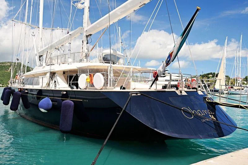 a boat in the water aboard VICTORIA A Yacht for Charter