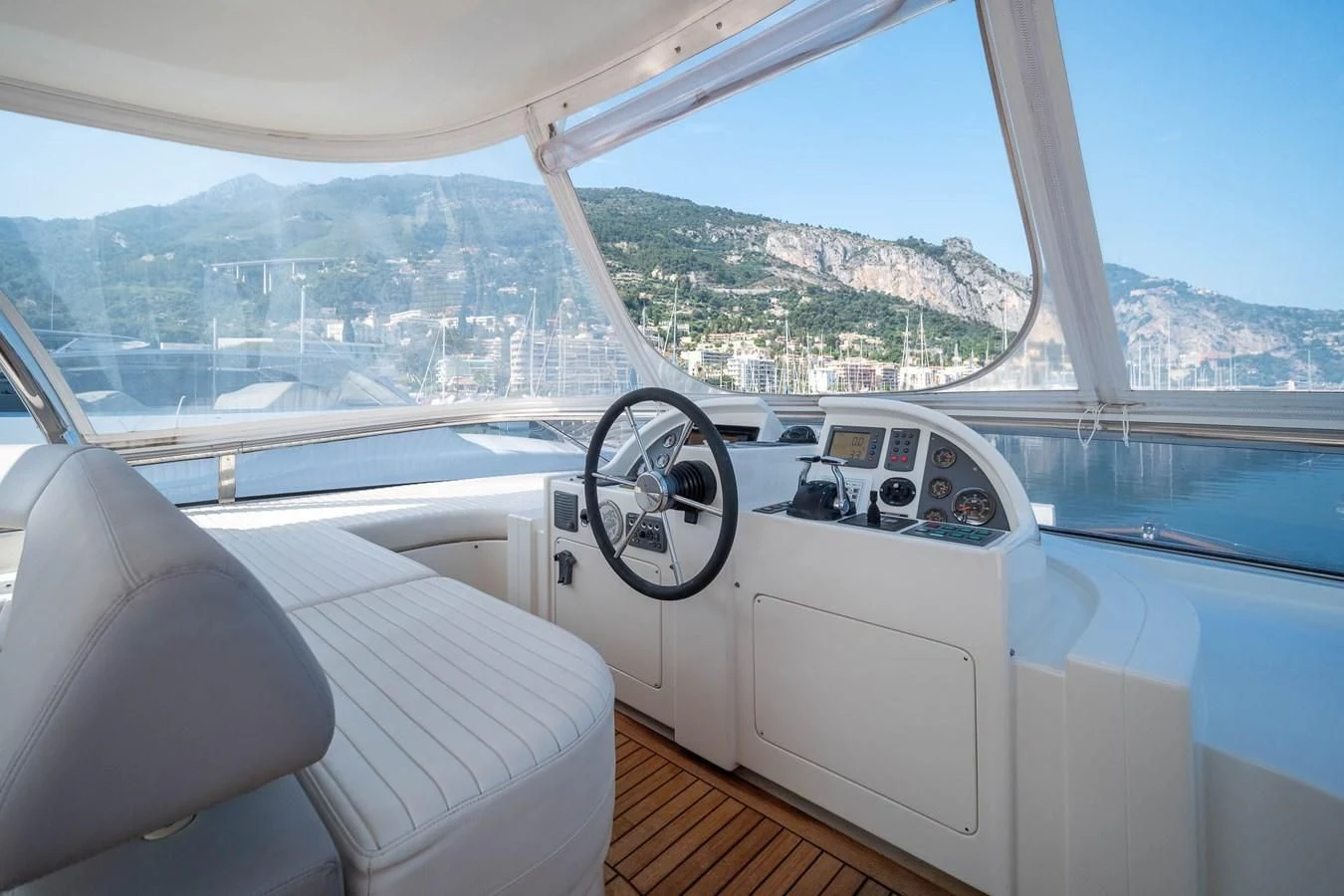 the inside of a boat aboard CHARISMA II Yacht for Sale