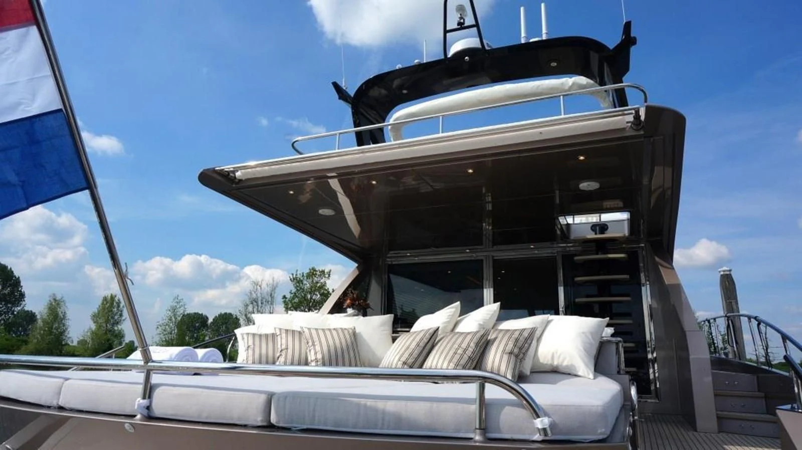 a boat on the water aboard ALILEA Yacht for Sale