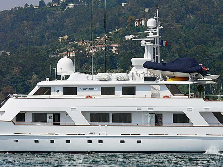 a couple of boats on the water aboard COMMITMENT Yacht for Sale