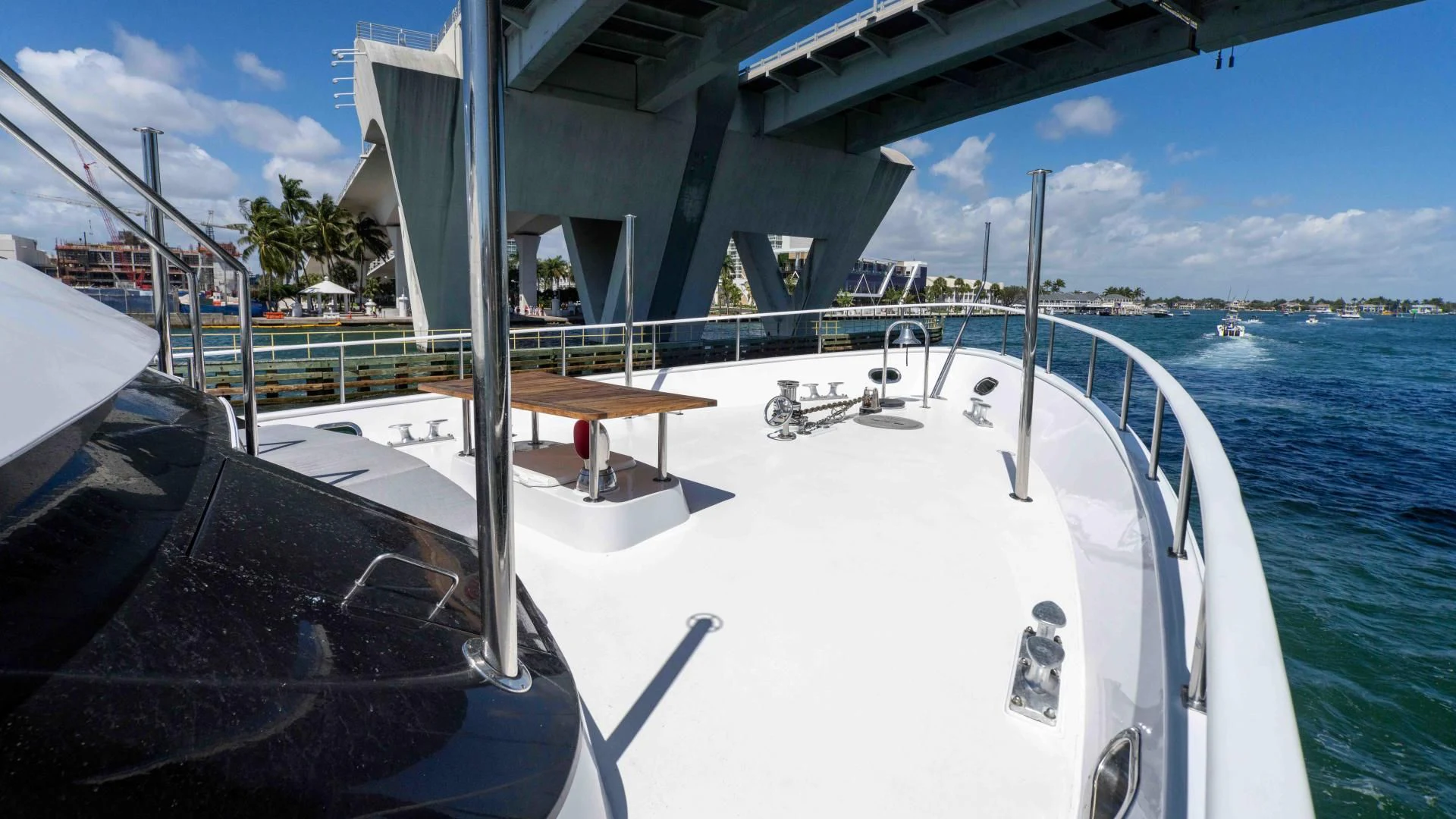 a boat on the water aboard ARIES Yacht for Sale
