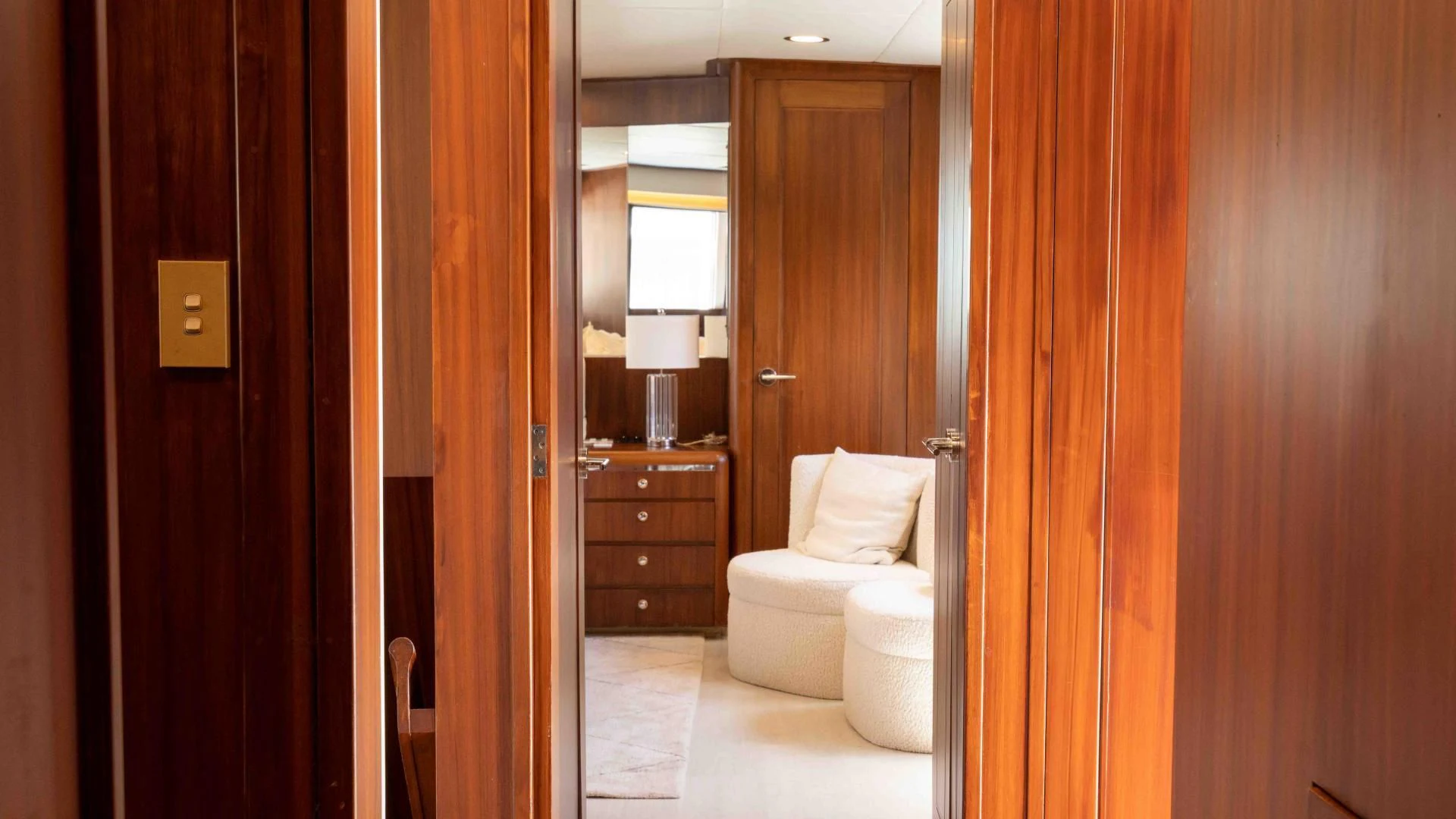 a bathroom with a toilet and a sink aboard ARIES Yacht for Sale