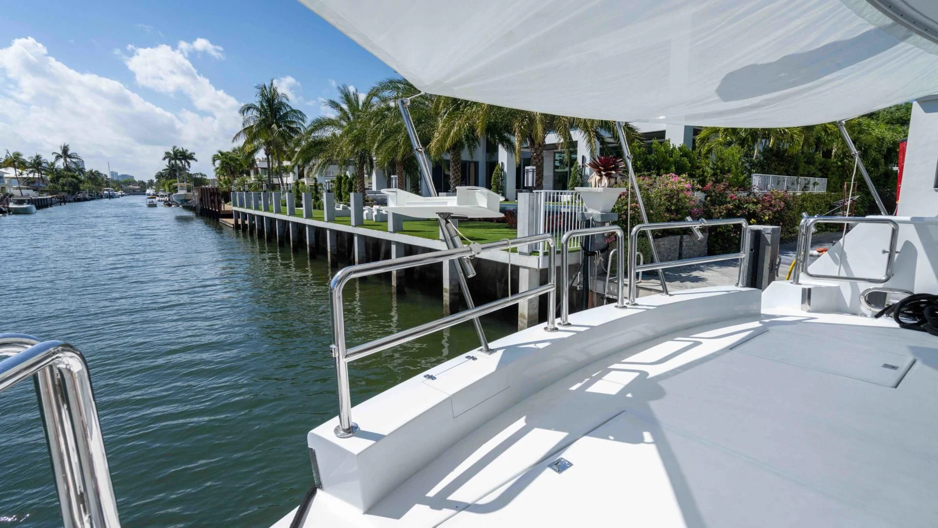 a boat on the water aboard ARIES Yacht for Sale