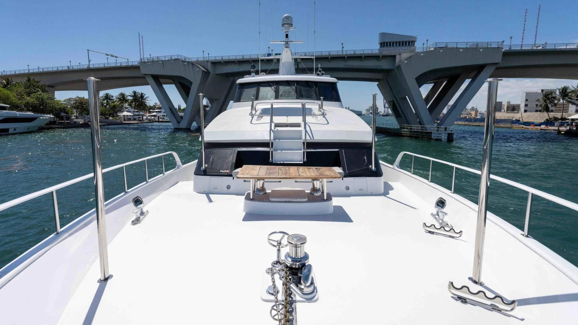 a boat on a body of water aboard ARIES Yacht for Sale