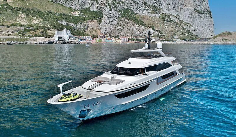 a boat on the water aboard SUPERNOVA Yacht for Sale