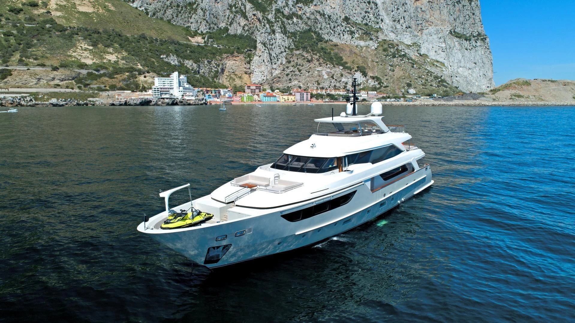 a boat on the water aboard SUPERNOVA Yacht for Sale