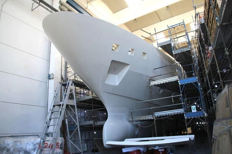 a machine on the floor aboard SUPERNOVA Yacht for Sale