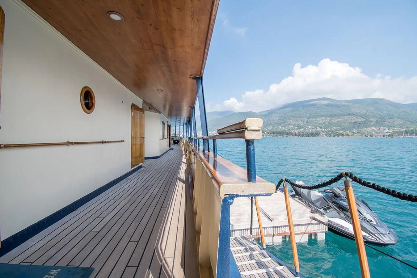 a boat on a body of water aboard SEAGULL II Yacht for Sale