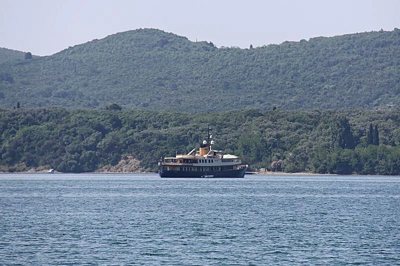 a boat on the water aboard SEAGULL II Yacht for Sale