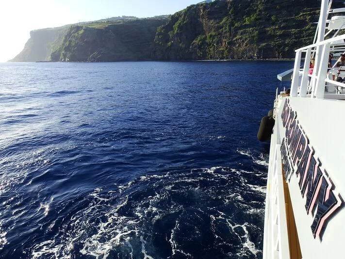 a boat on the water aboard BAD COMPANY SUPPORT Yacht for Charter