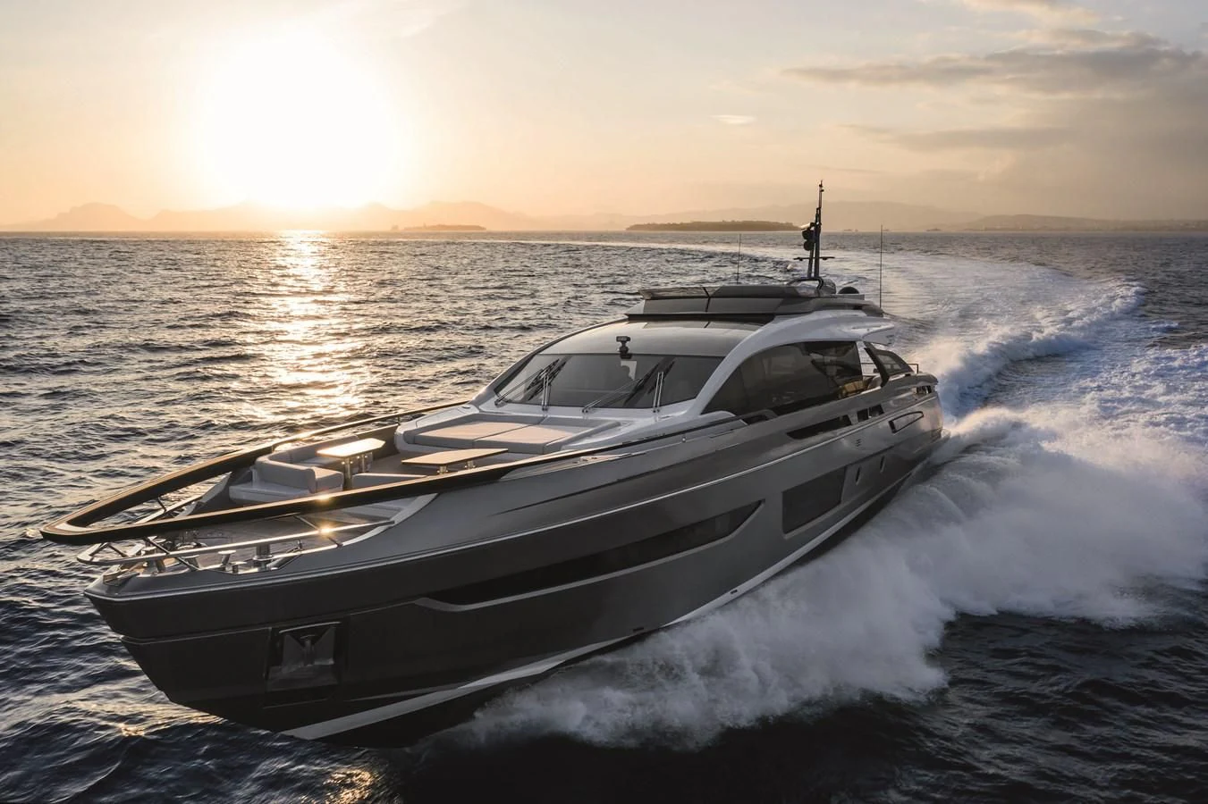 a boat on the water aboard AZIMUT S10/20 Yacht for Sale