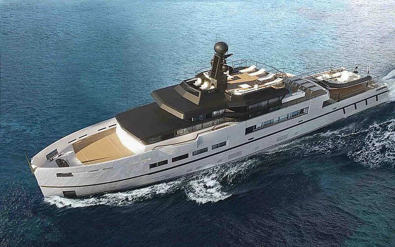 a ship in the water aboard ANTONINI NAVI SUY 135 Yacht for Sale