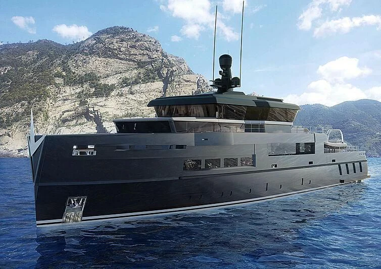 a large ship in the water aboard ANTONINI NAVI SUY 135 Yacht for Sale