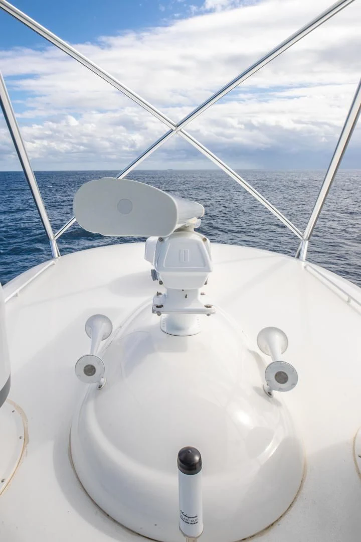 a white sink with a faucet and a white faucet aboard TEUSEAS Yacht for Sale