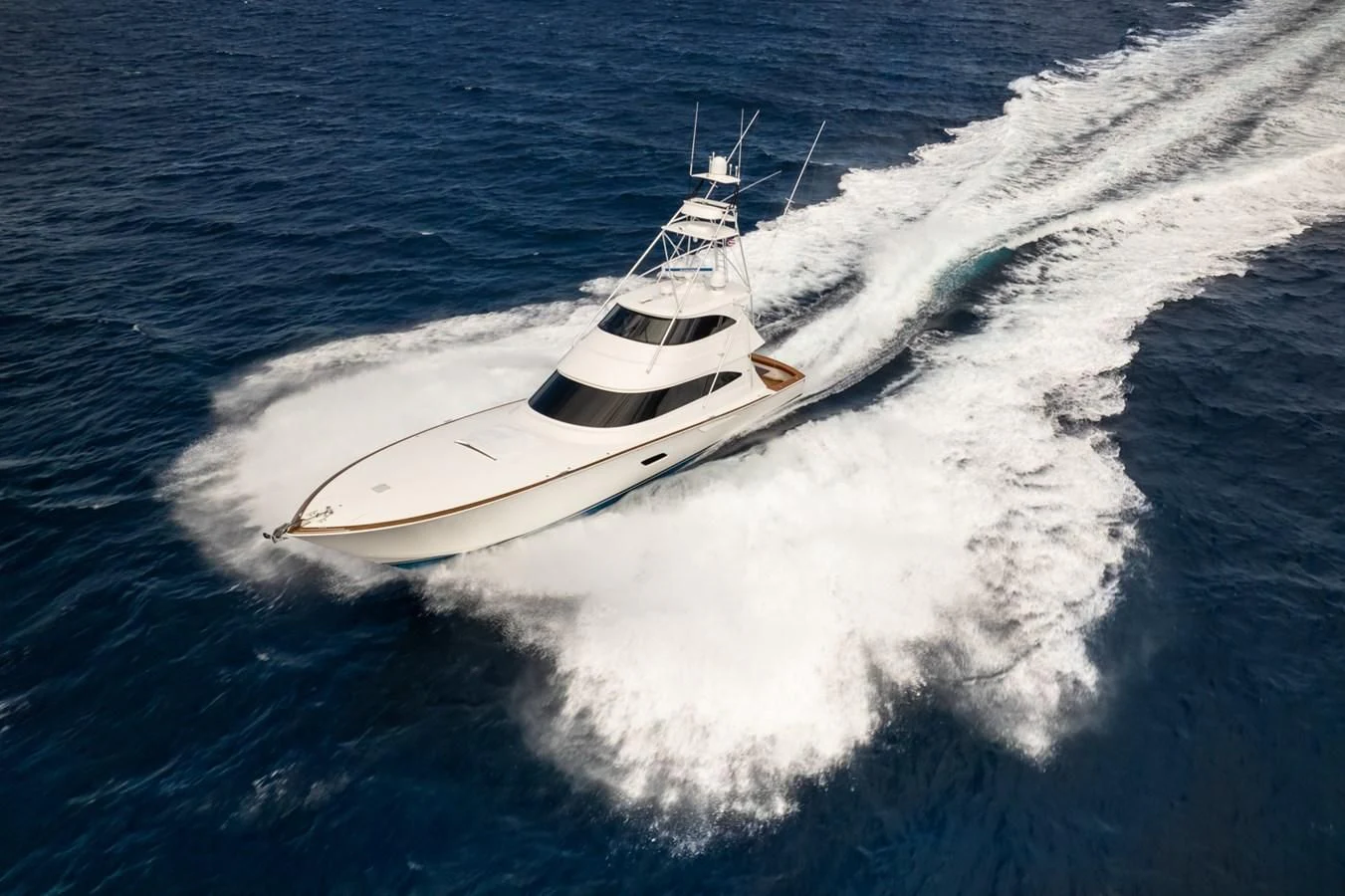 a boat on the water aboard TEUSEAS Yacht for Sale