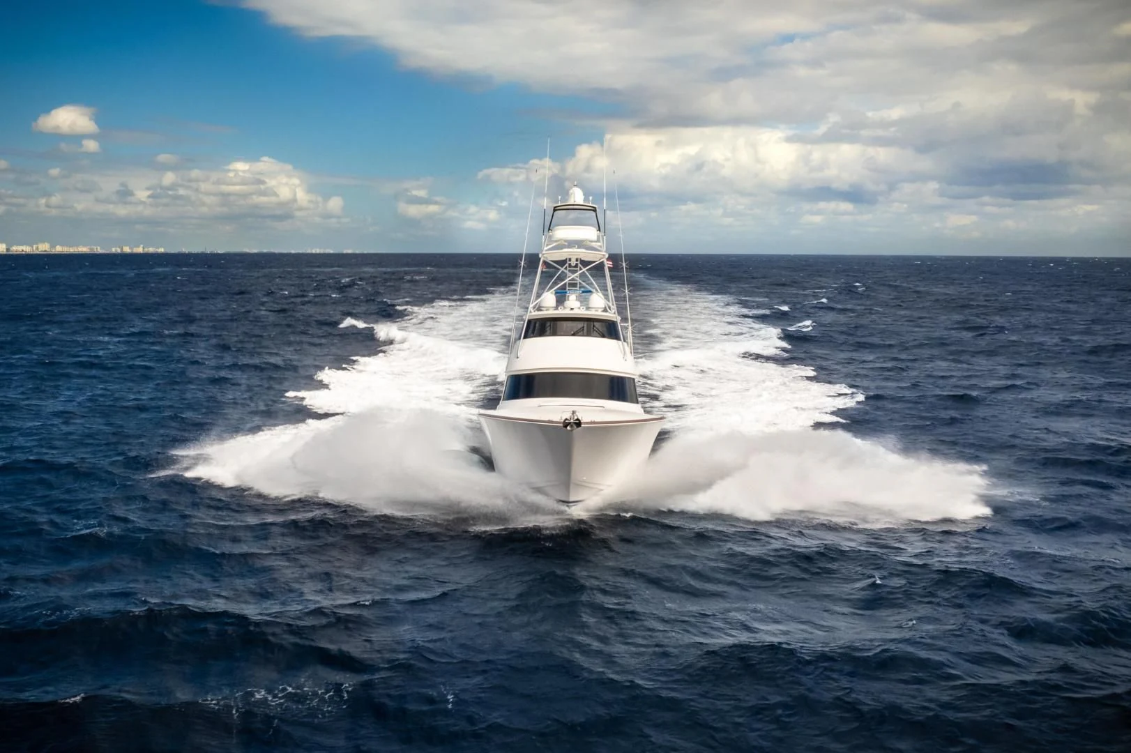 a boat on the water aboard TEUSEAS Yacht for Sale