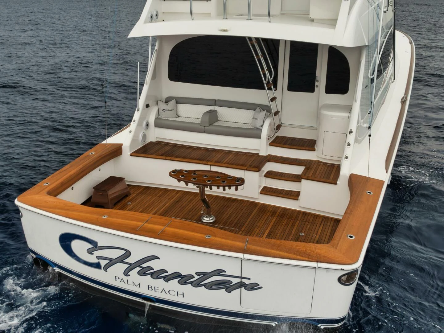 a boat in the water aboard TEUSEAS Yacht for Sale
