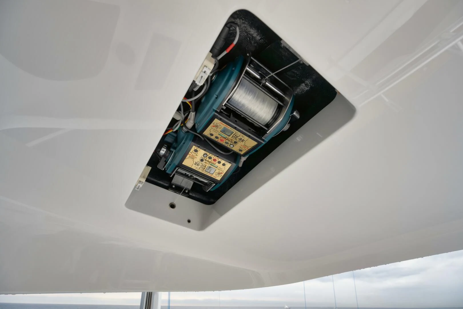 a black and blue computer mouse aboard TEUSEAS Yacht for Sale