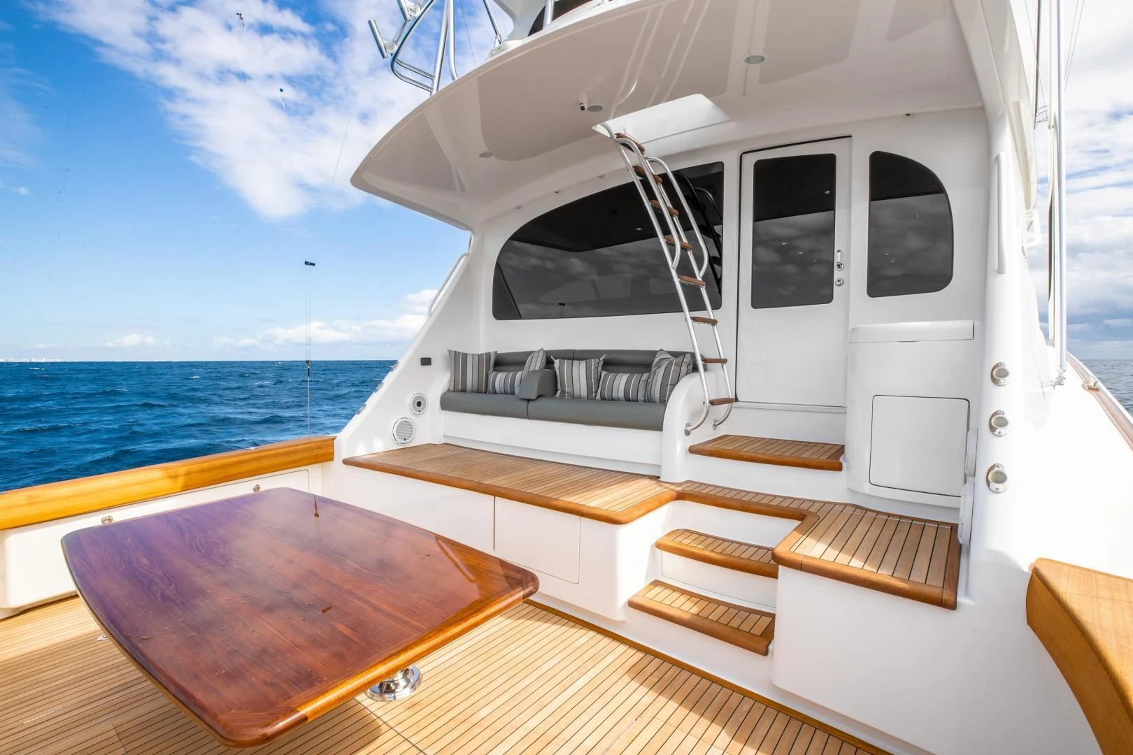 a boat on the water aboard TEUSEAS Yacht for Sale