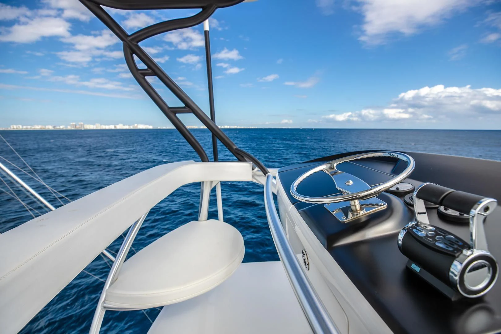 a boat on the water aboard TEUSEAS Yacht for Sale