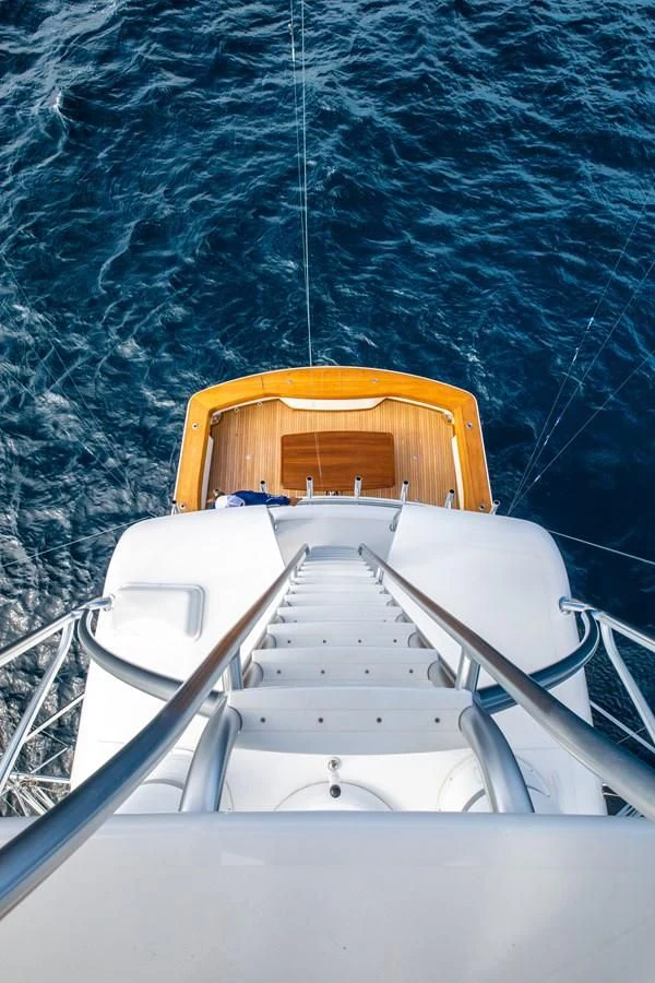 a house with a balcony aboard TEUSEAS Yacht for Sale