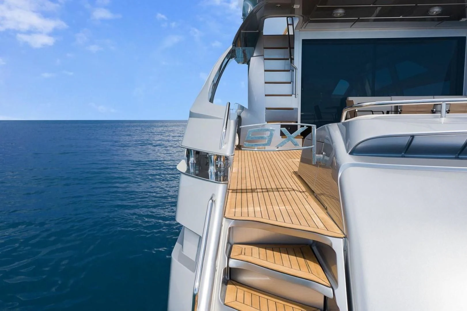 a boat on the water aboard OUR TRADE Yacht for Sale