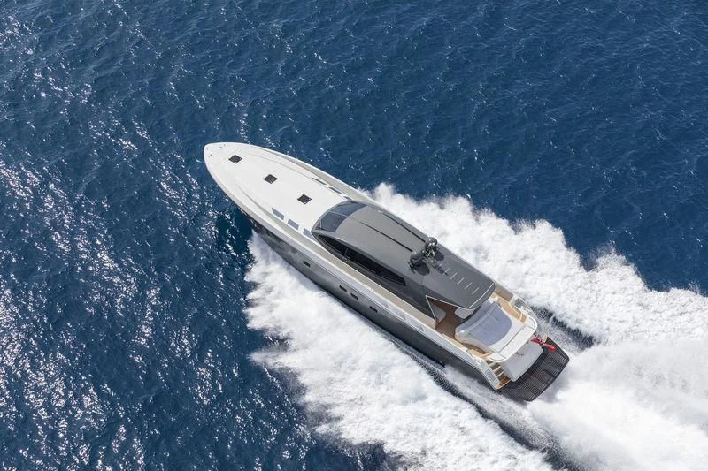 a space shuttle above the earth aboard MYSTERE Yacht for Sale