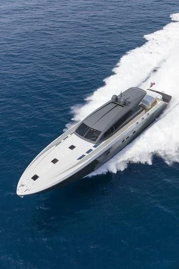 a boat in the water aboard MYSTERE Yacht for Sale