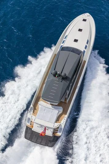 a satellite in the sky aboard MYSTERE Yacht for Sale