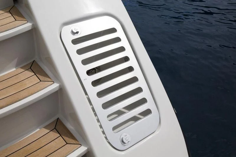 a white device on a surface aboard MYSTERE Yacht for Sale