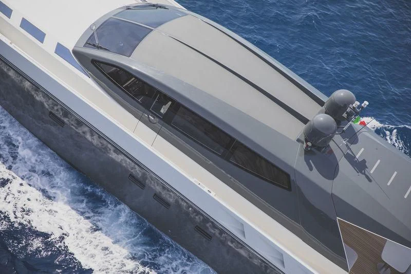 a boat on the water aboard MYSTERE Yacht for Sale