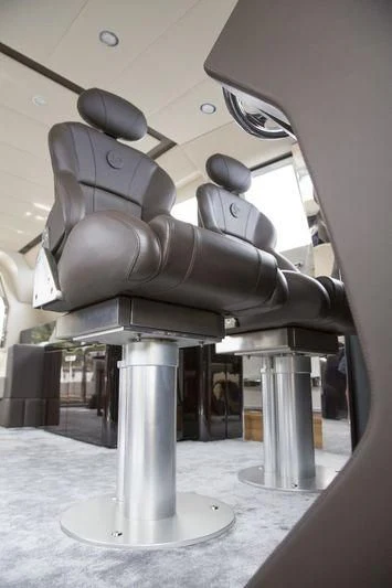 a machine with a large propeller aboard MYSTERE Yacht for Sale
