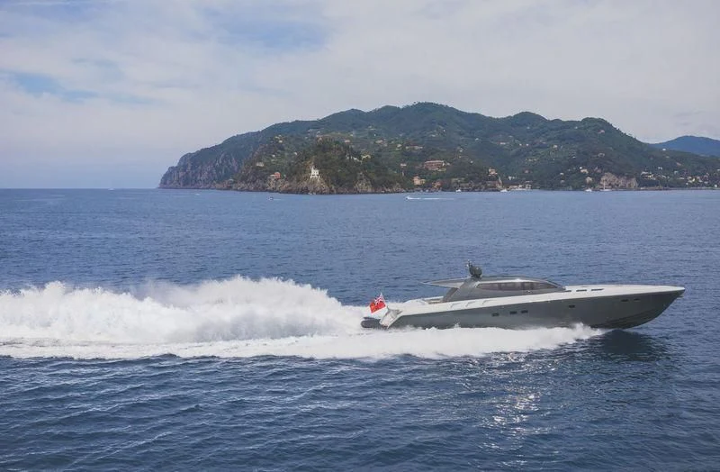 a boat on the water aboard MYSTERE Yacht for Sale