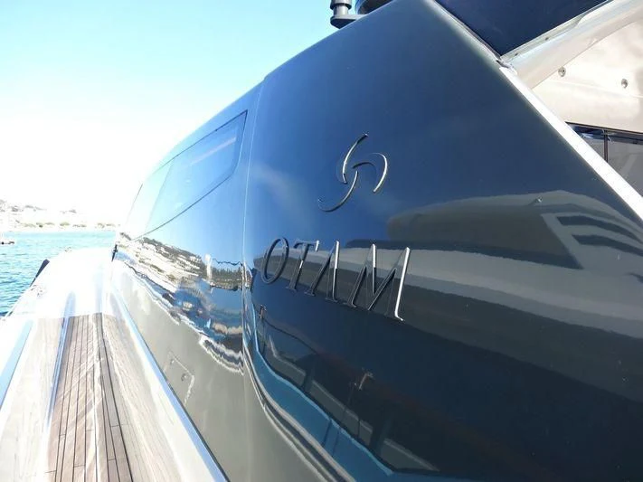 the front of a boat aboard MYSTERE Yacht for Sale