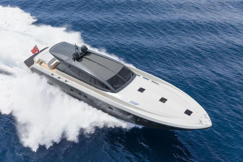 a boat on the water aboard MYSTERE Yacht for Sale
