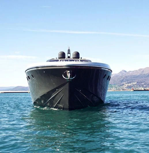a boat in the water aboard MYSTERE Yacht for Sale