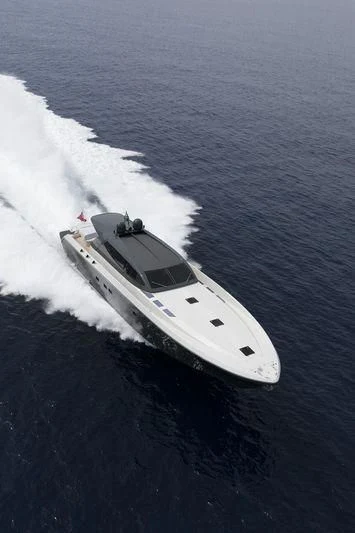 a boat on the water aboard MYSTERE Yacht for Sale