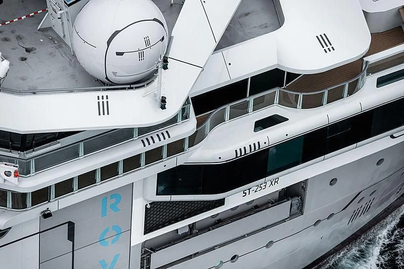 diagram, engineering drawing aboard OCEANXPLORER 1 Yacht for Sale