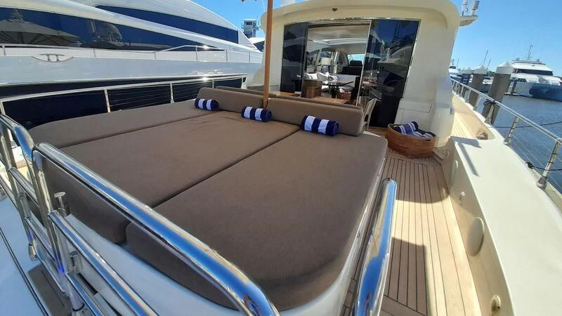 a boat on the water aboard PALOMA Yacht for Sale
