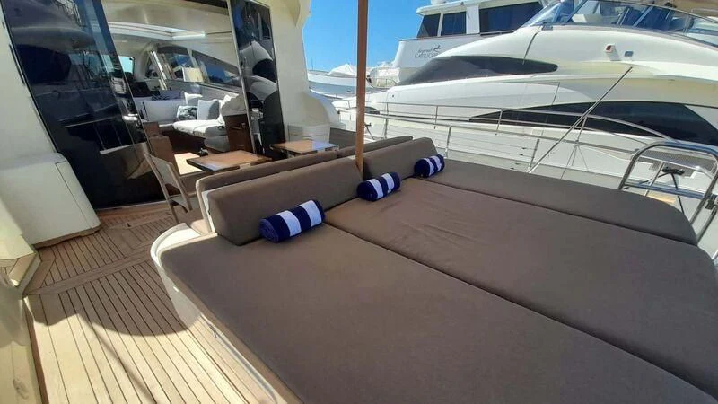 a boat on the water aboard PALOMA Yacht for Sale