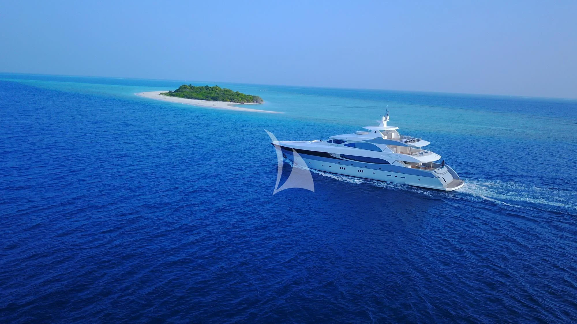 a boat in the water aboard SEAREX Yacht for Sale
