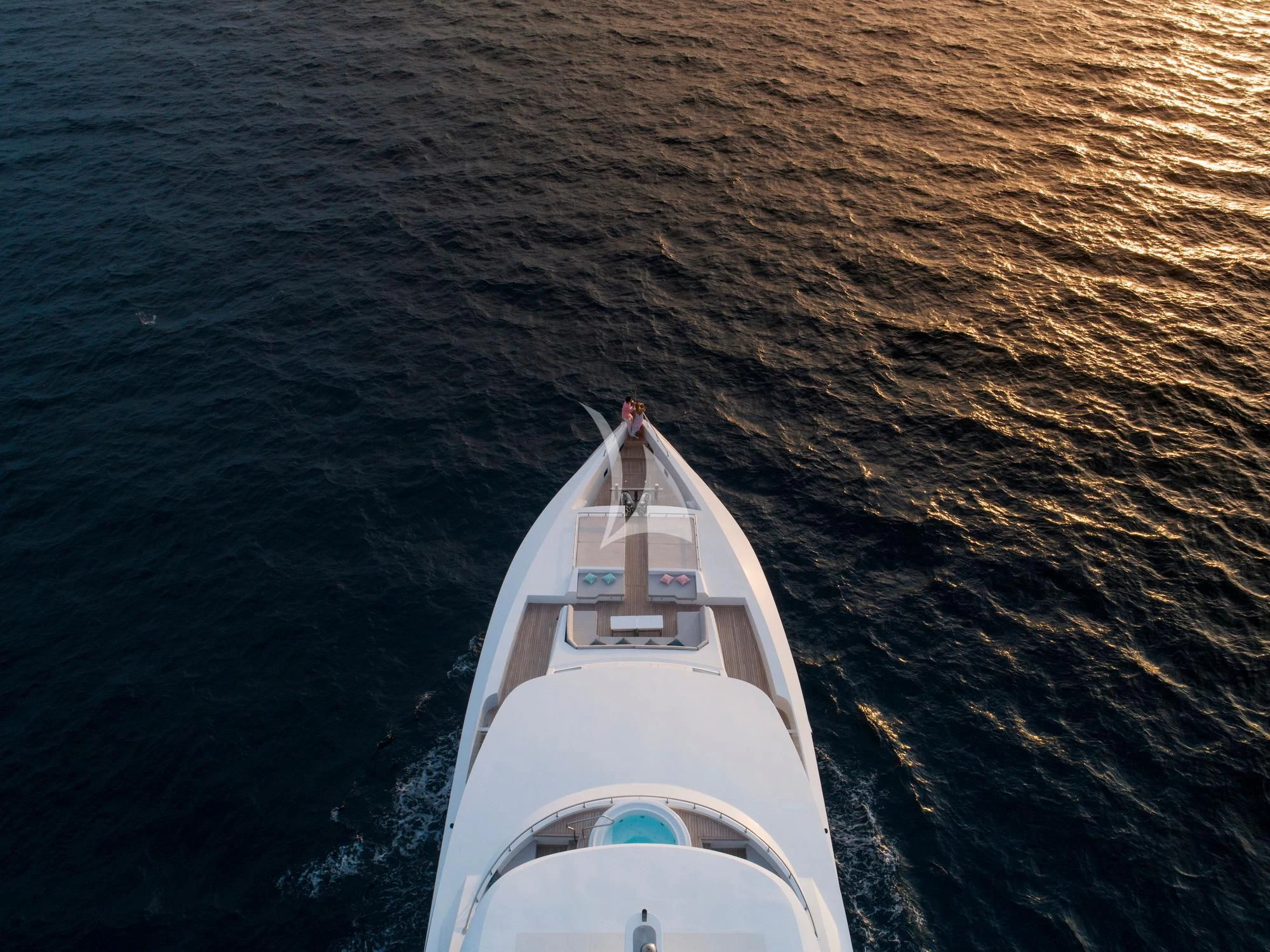 a boat in the water aboard SEAREX Yacht for Sale