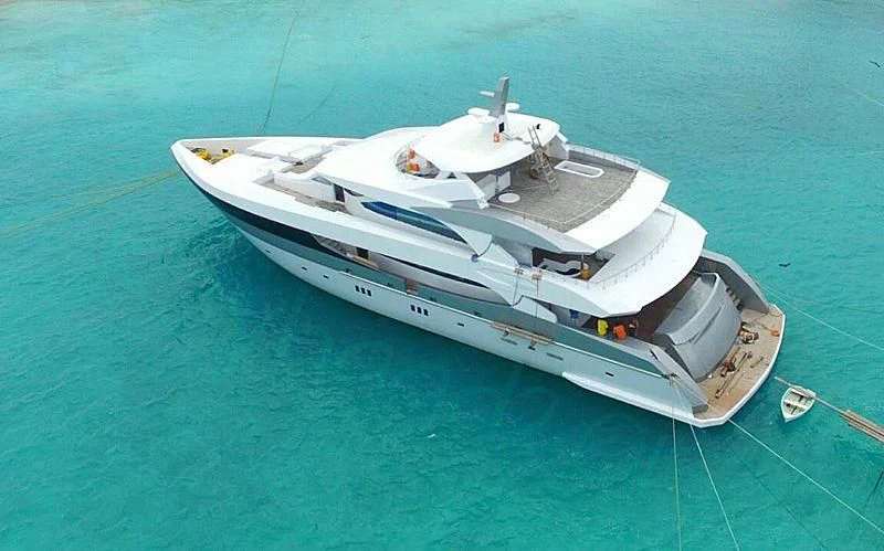 a boat on the water aboard SEAREX Yacht for Sale
