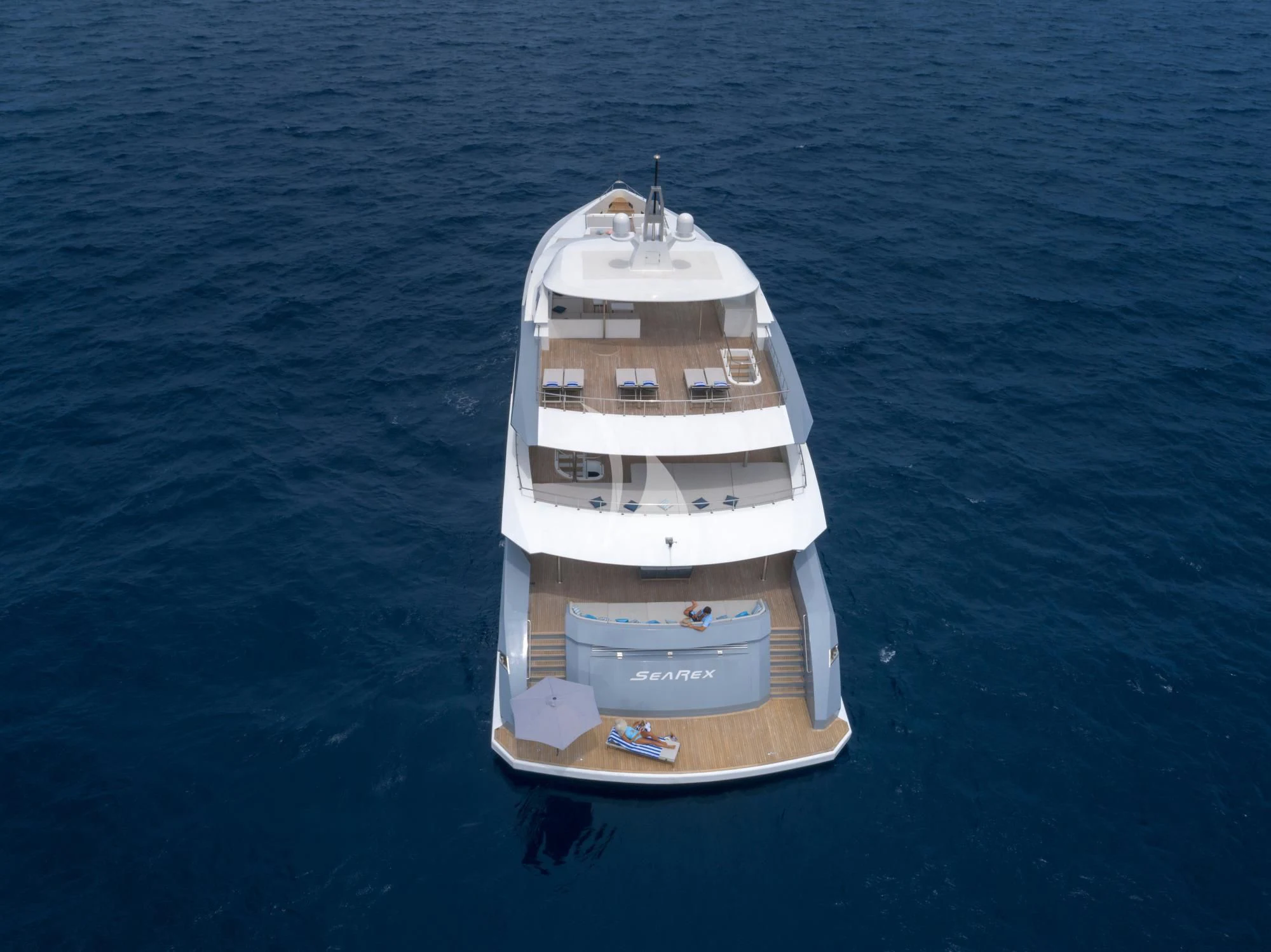 a boat on the water aboard SEAREX Yacht for Sale