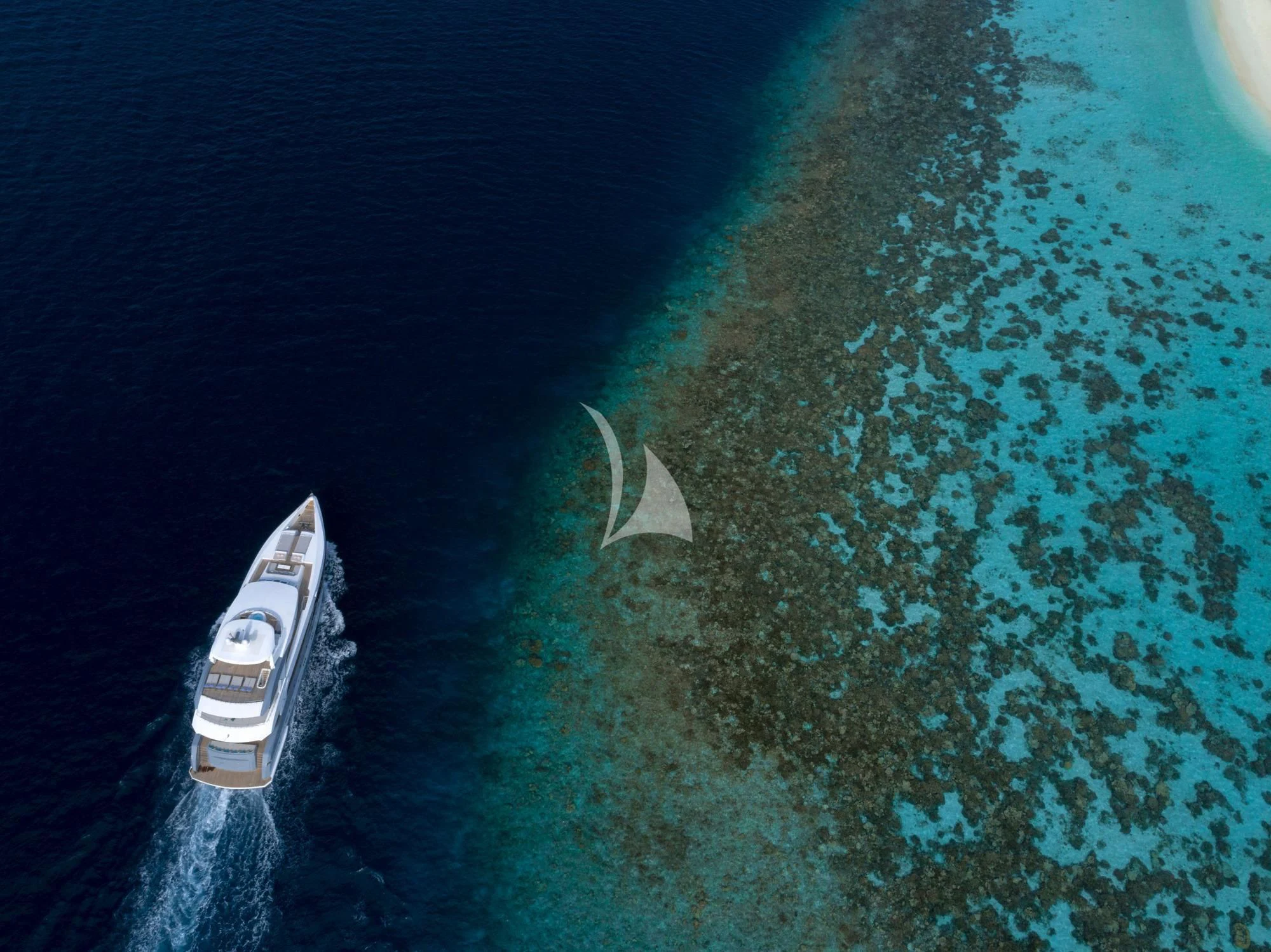 a phone on a blue surface aboard SEAREX Yacht for Sale