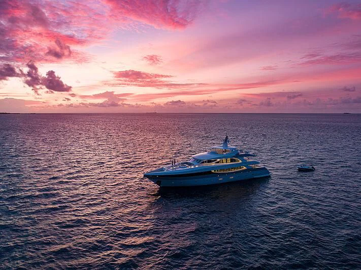 a boat in the water aboard SEAREX Yacht for Sale