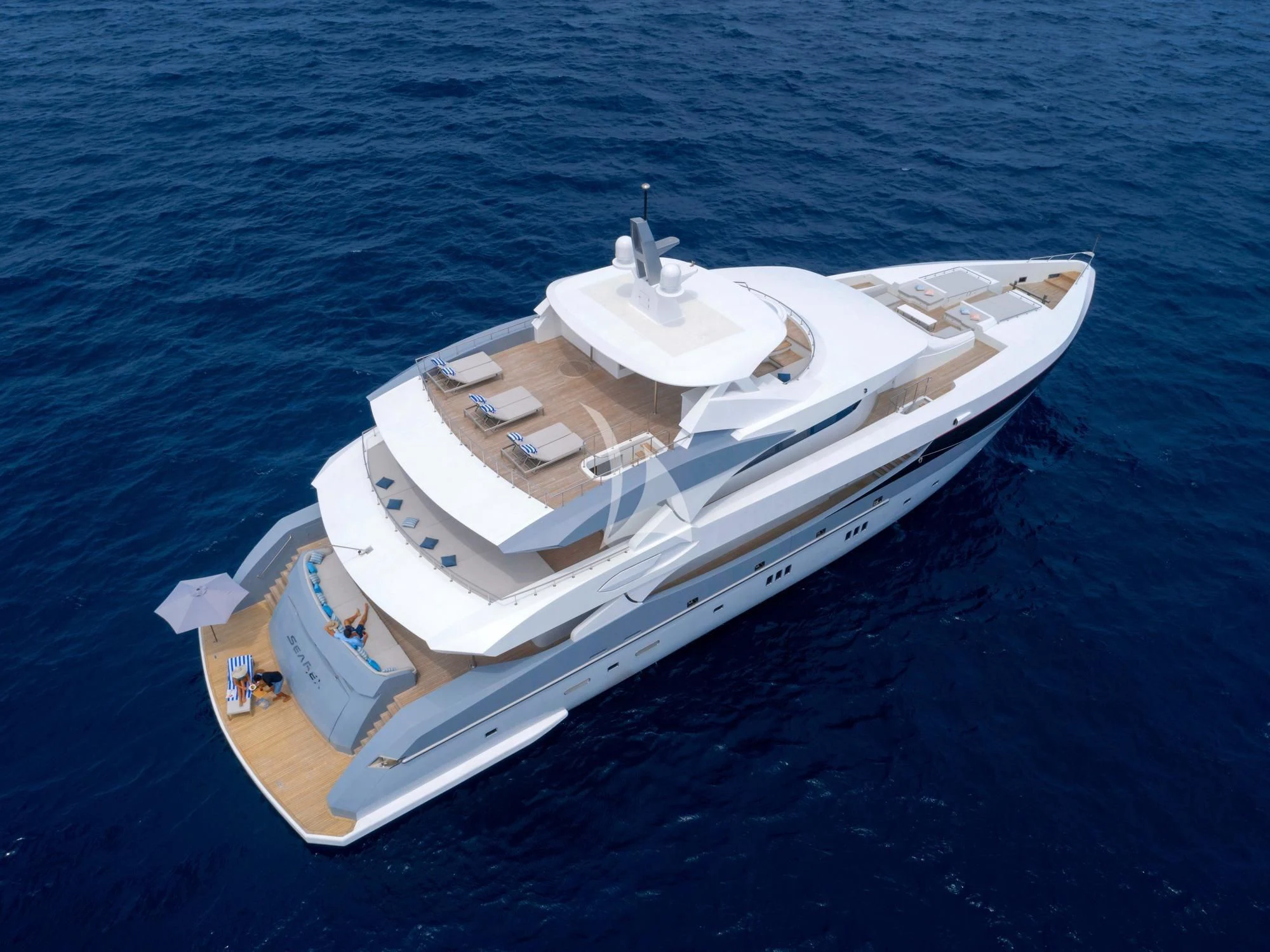 a boat on the water aboard SEAREX Yacht for Sale