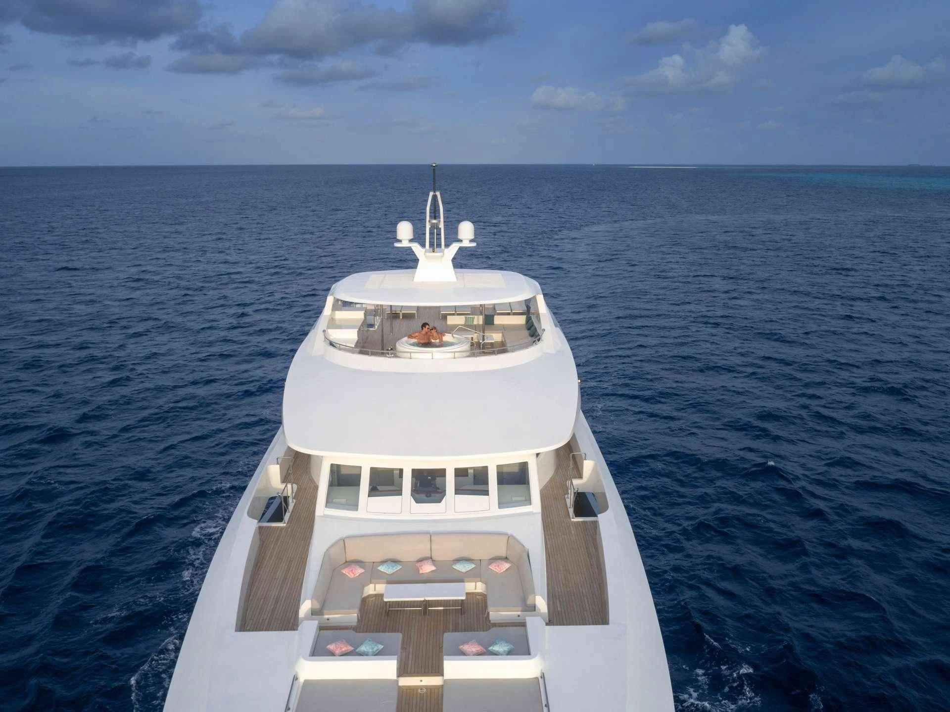 a boat in the water aboard SEAREX Yacht for Sale