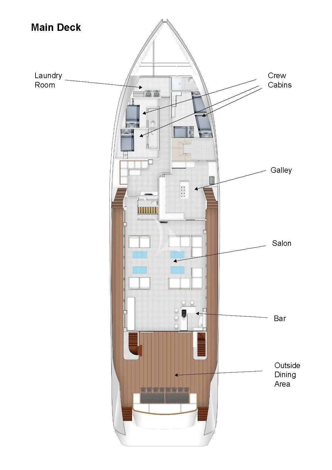 diagram, engineering drawing aboard SEAREX Yacht for Sale