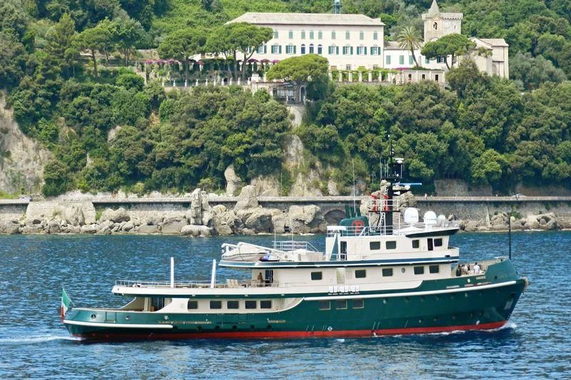 a boat on the water aboard DADDY SHANE Yacht for Sale